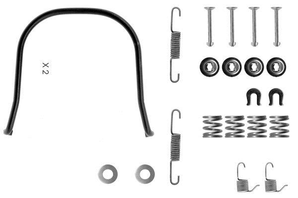 Kit d'accessoires pour mâchoire de frein à tambour BOSCH ref. 1 987 475 095