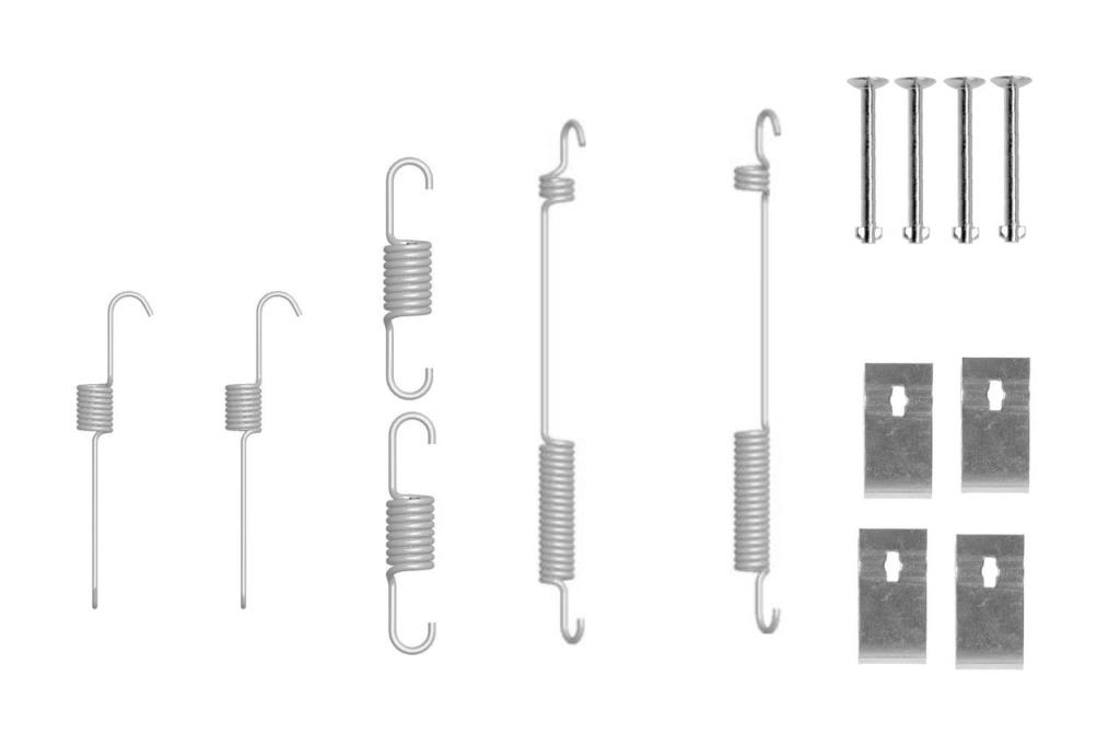 Kit d'accessoires pour mâchoire de frein à tambour BOSCH ref. 1 987 475 310