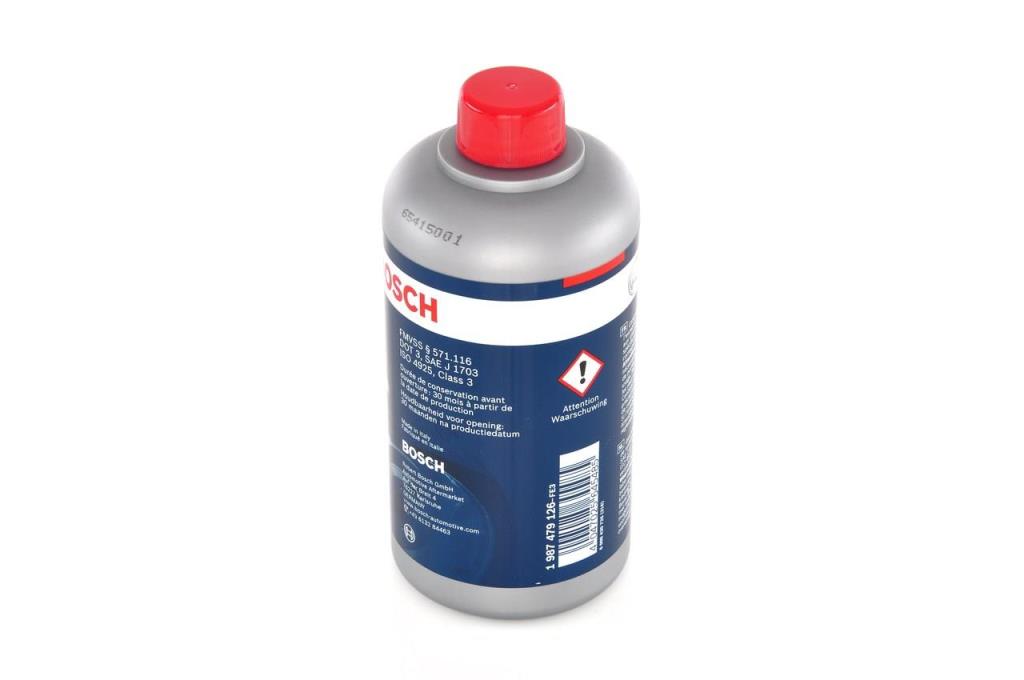 Liquide de frein (Huile de frein) BOSCH 0.5 L - ref. 1 987 479 126