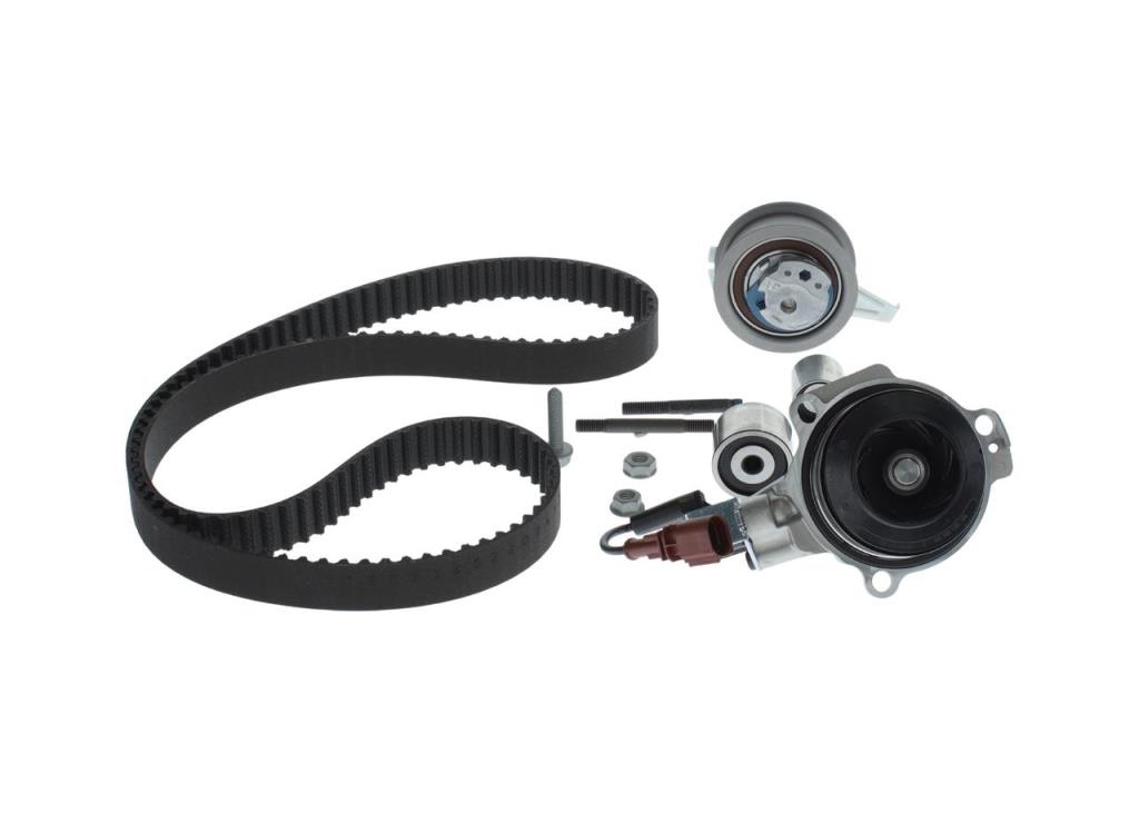 Pompe à eau + kit de courroie de distribution (Kit courroie de distribution) BOSCH ref. 1 987 946 383