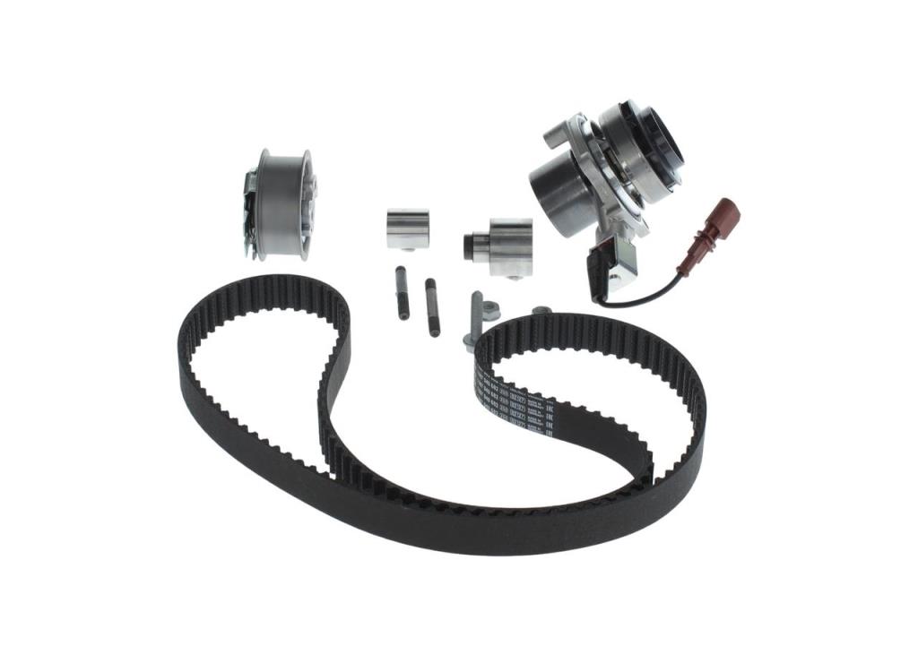 Pompe à eau + kit de courroie de distribution (Kit courroie de distribution) BOSCH ref. 1 987 946 383