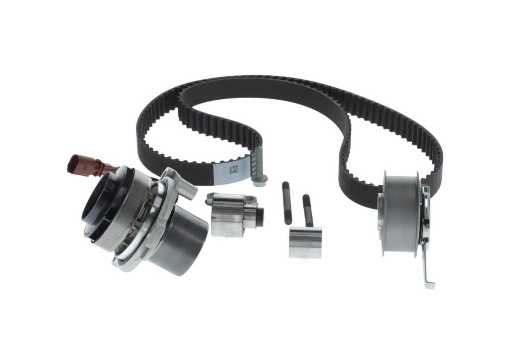 Pompe à eau + kit de courroie de distribution (Kit courroie de distribution) BOSCH ref. 1 987 946 383