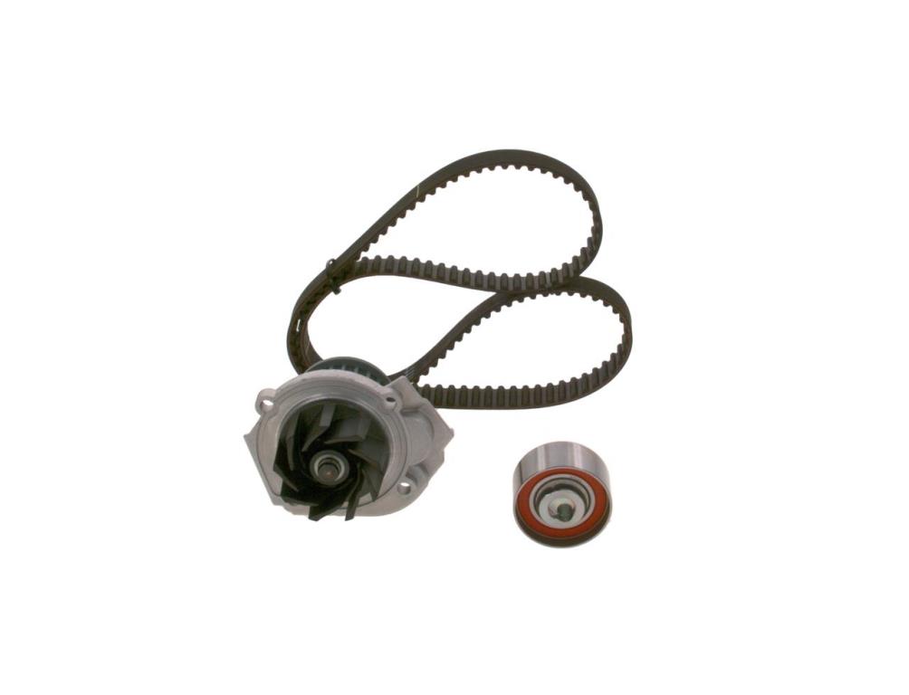 Pompe à eau + kit de courroie de distribution (Kit courroie de distribution) BOSCH ref. 1 987 946 386