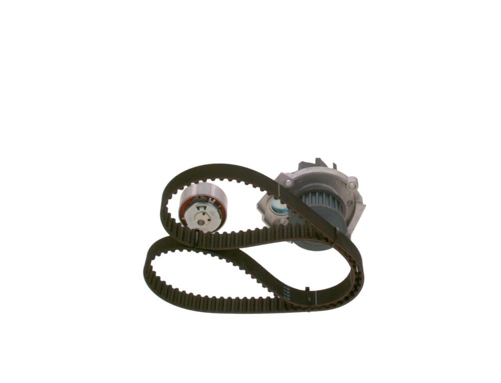 Pompe à eau + kit de courroie de distribution (Kit courroie de distribution) BOSCH ref. 1 987 946 386