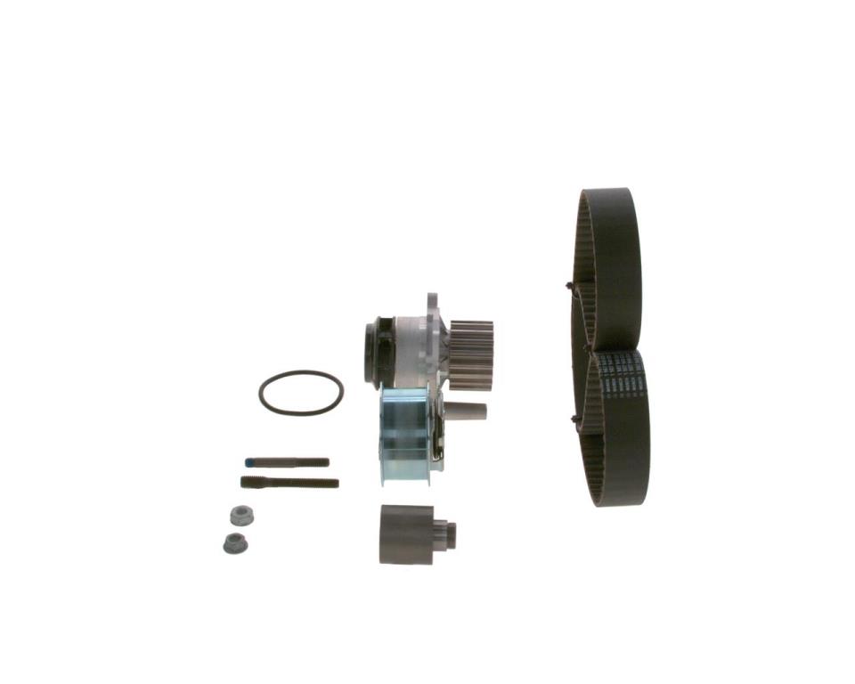 Pompe à eau + kit de courroie de distribution (Kit courroie de distribution) BOSCH ref. 1 987 946 398