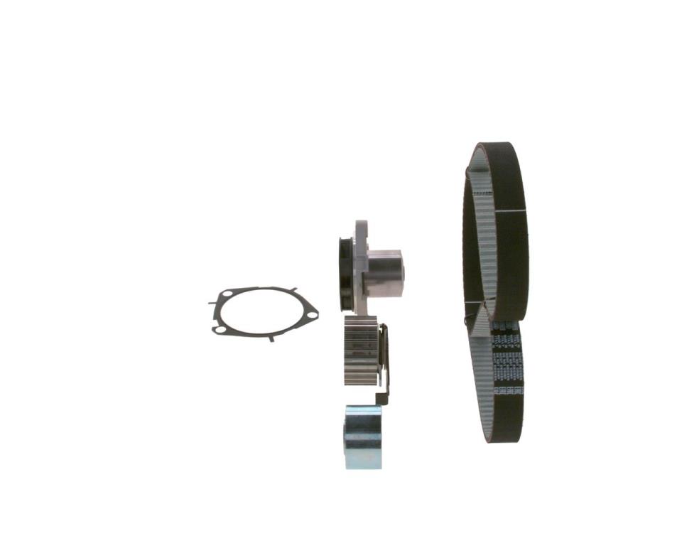 Pompe à eau + kit de courroie de distribution (Kit courroie de distribution) BOSCH ref. 1 987 946 458
