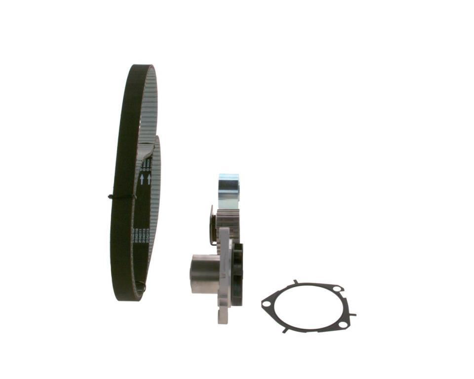 Pompe à eau + kit de courroie de distribution (Kit courroie de distribution) BOSCH ref. 1 987 946 458