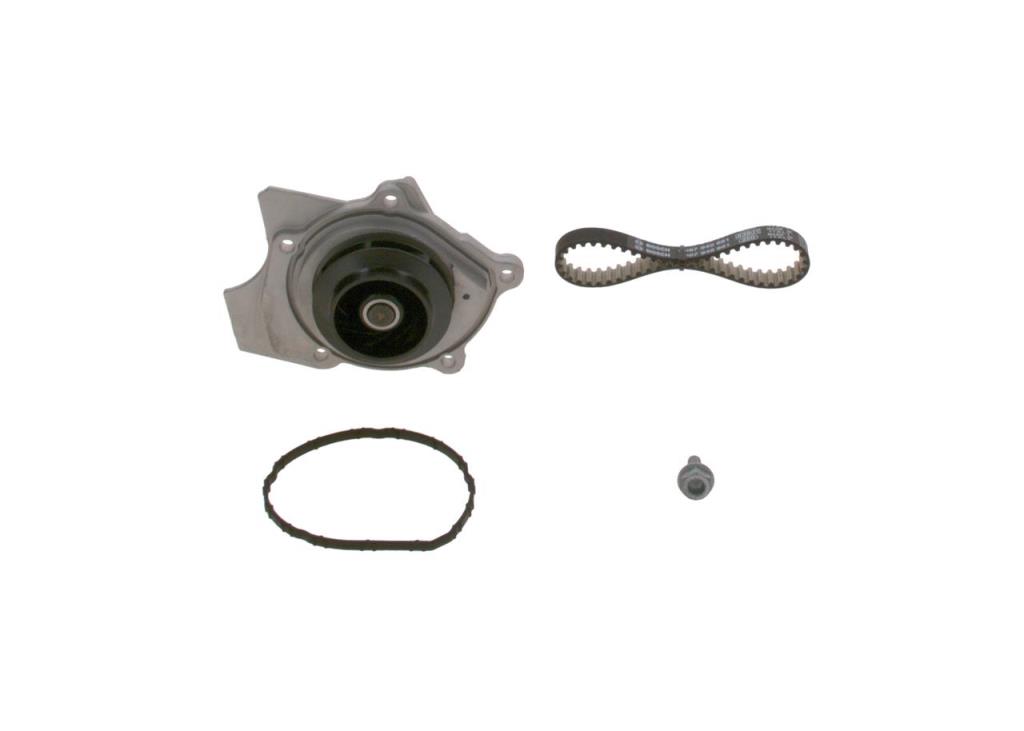 Pompe à eau + kit de courroie de distribution (Kit courroie de distribution) BOSCH ref. 1 987 946 483