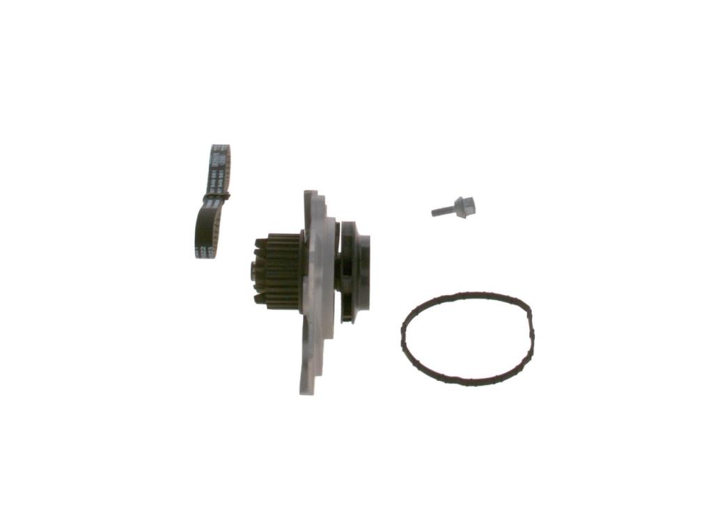 Pompe à eau + kit de courroie de distribution (Kit courroie de distribution) BOSCH ref. 1 987 946 483