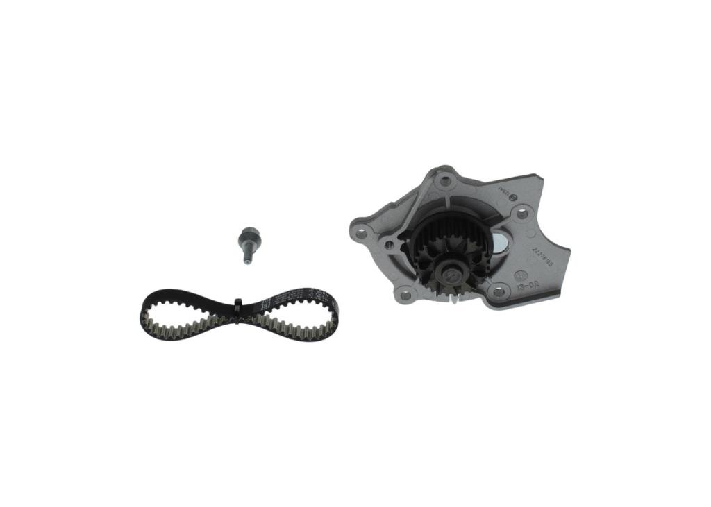 Pompe à eau + kit de courroie de distribution (Kit courroie de distribution) BOSCH ref. 1 987 946 495