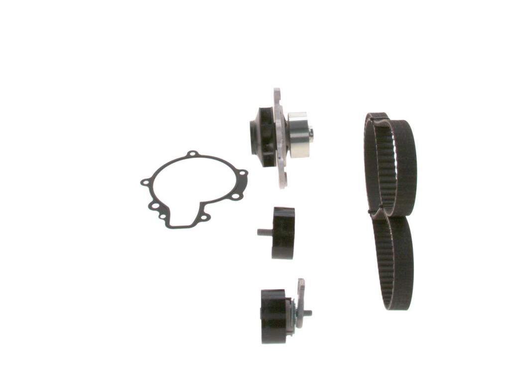 Pompe à eau + kit de courroie de distribution (Kit courroie de distribution) BOSCH ref. 1 987 946 908