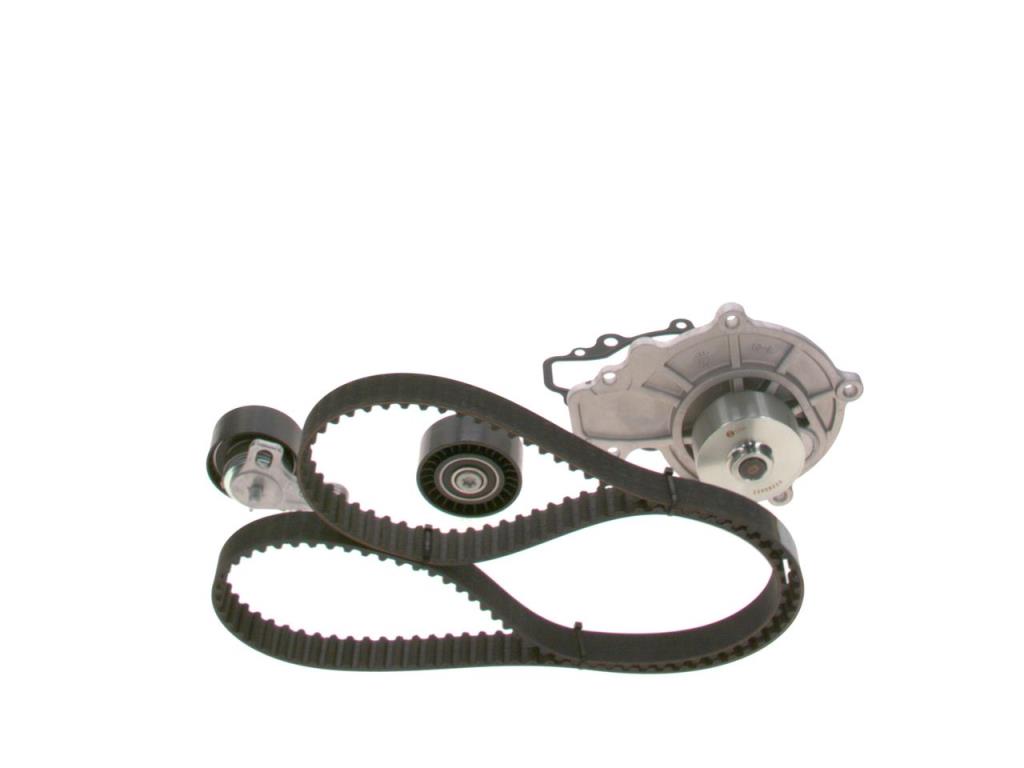 Pompe à eau + kit de courroie de distribution (Kit courroie de distribution) BOSCH ref. 1 987 946 908