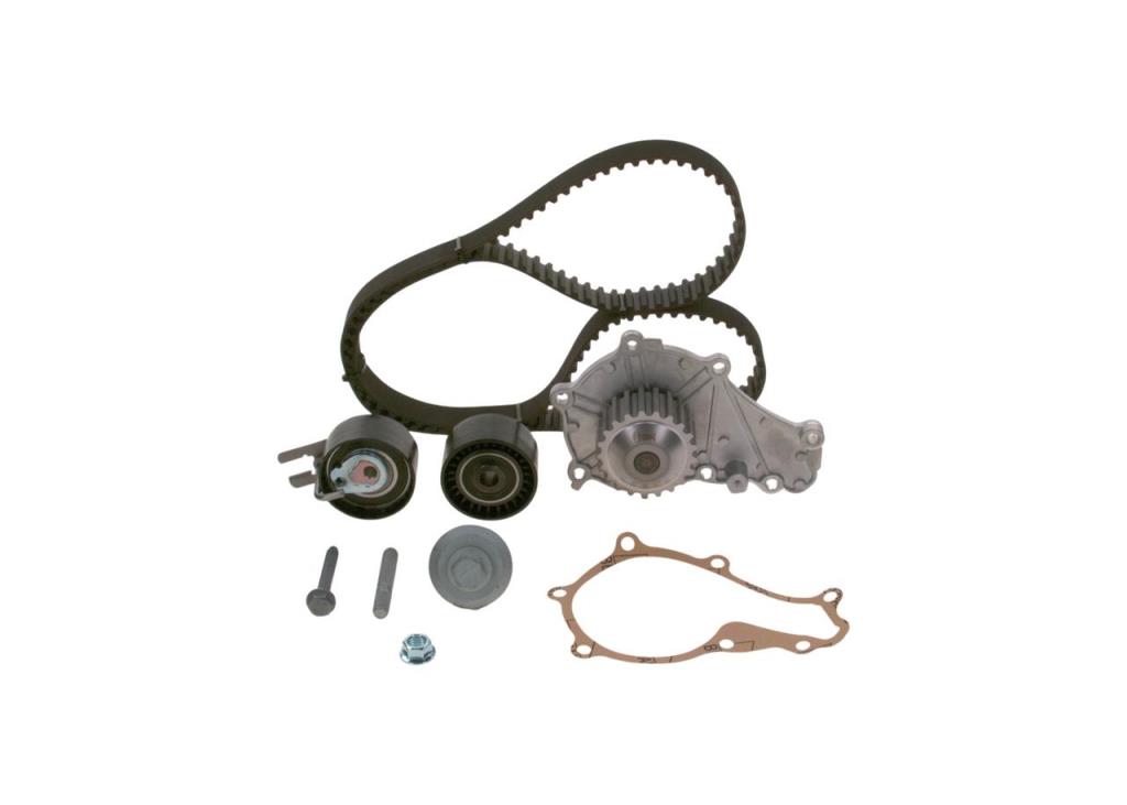 Pompe à eau + kit de courroie de distribution (Kit courroie de distribution) BOSCH ref. 1 987 946 929