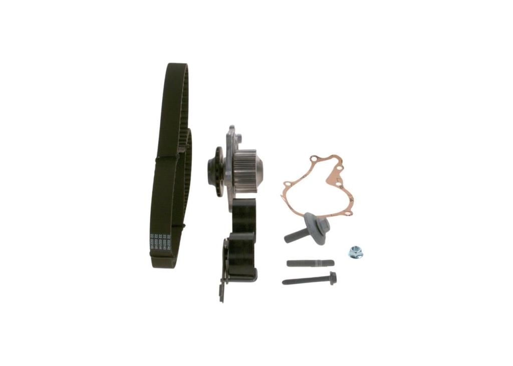 Pompe à eau + kit de courroie de distribution (Kit courroie de distribution) BOSCH ref. 1 987 946 929