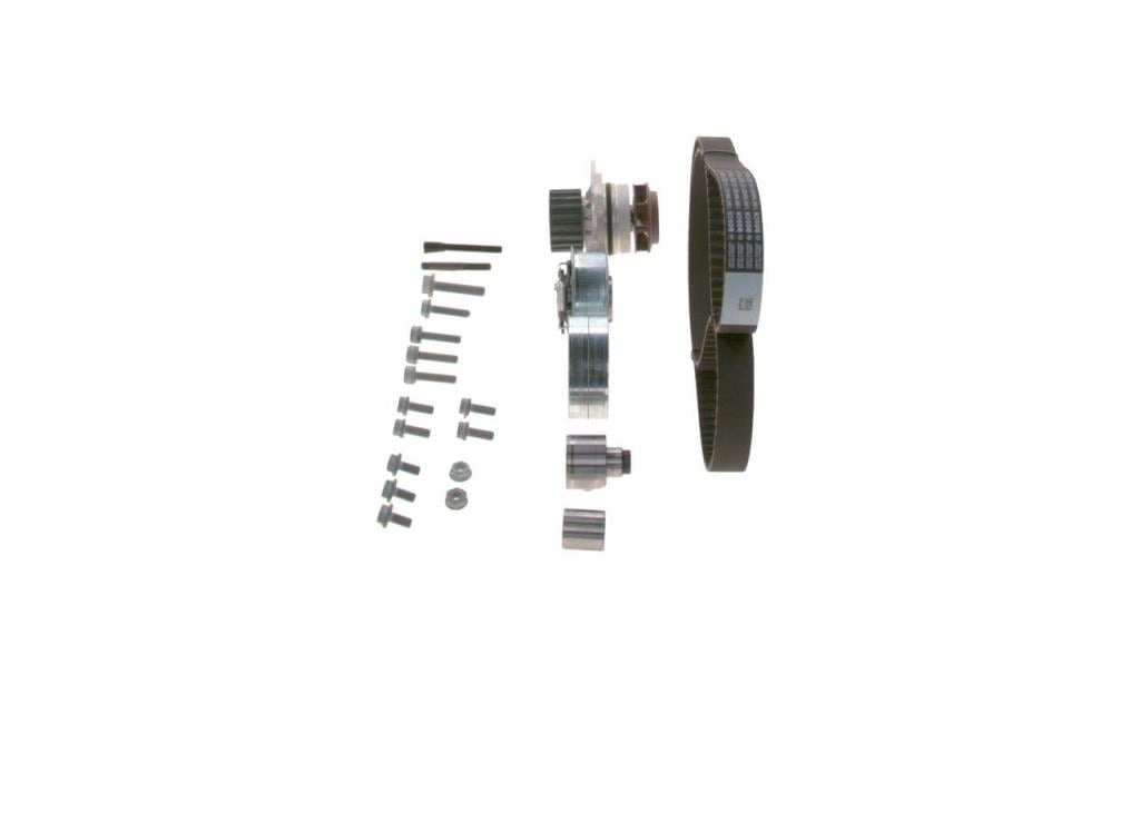 Pompe à eau + kit de courroie de distribution (Kit courroie de distribution) BOSCH ref. 1 987 946 943