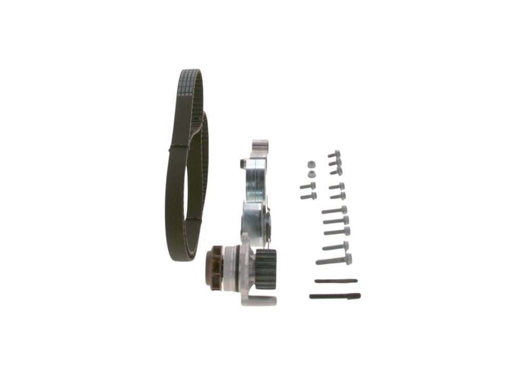 Pompe à eau + kit de courroie de distribution (Kit courroie de distribution) BOSCH ref. 1 987 946 943