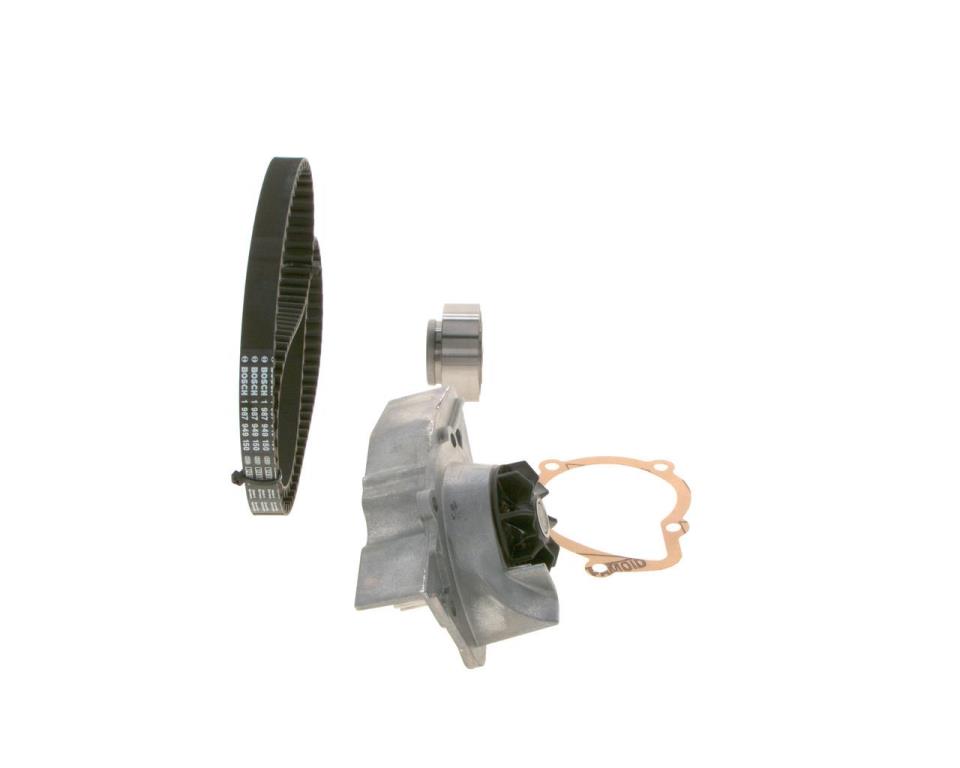 Pompe à eau + kit de courroie de distribution (Kit courroie de distribution) BOSCH ref. 1 987 946 964
