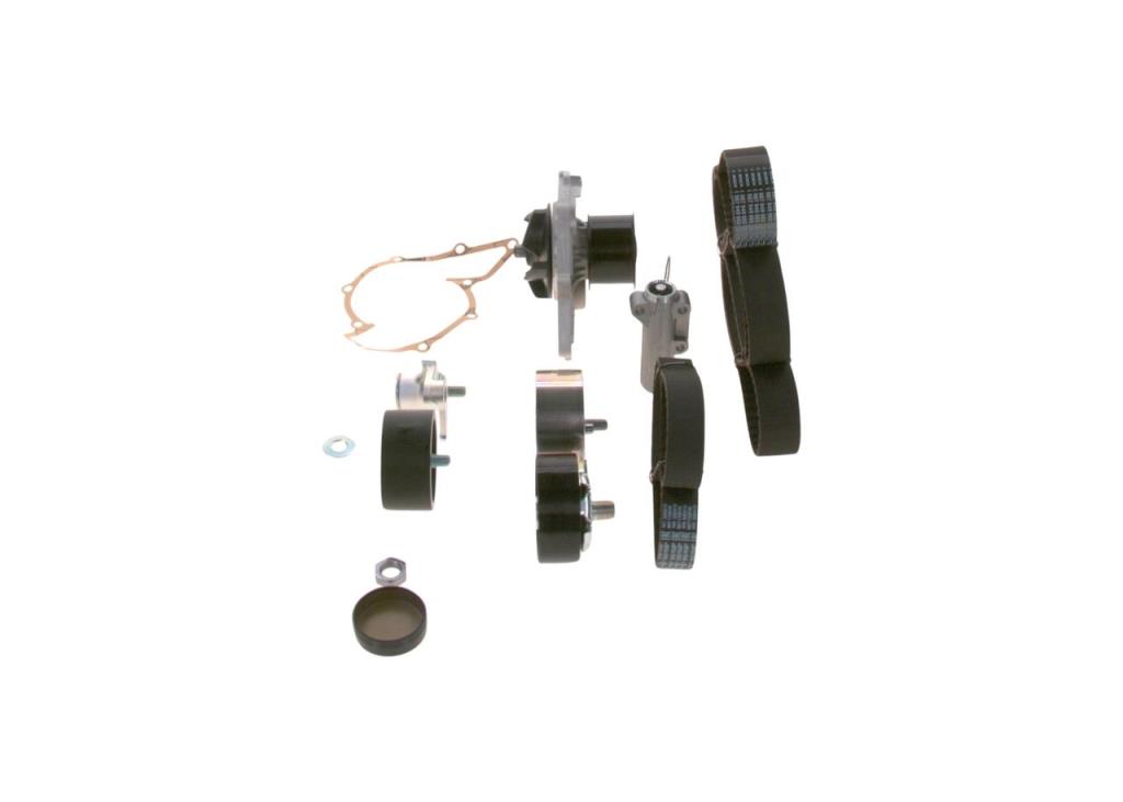 Pompe à eau + kit de courroie de distribution (Kit courroie de distribution) BOSCH ref. 1 987 948 519