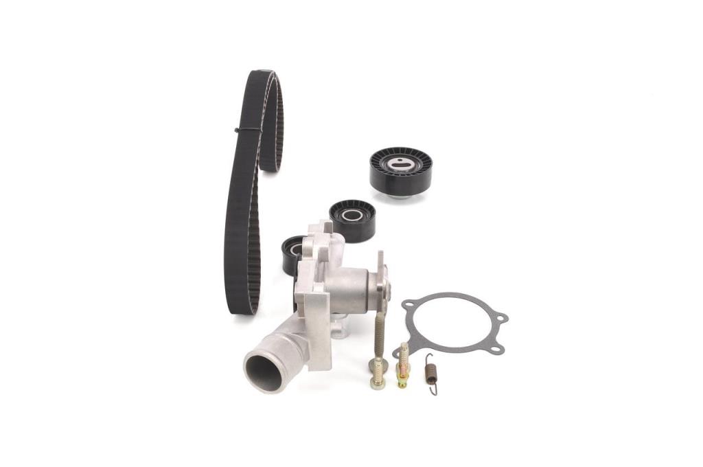 Pompe à eau + kit de courroie de distribution (Kit courroie de distribution) BOSCH ref. 1 987 948 529