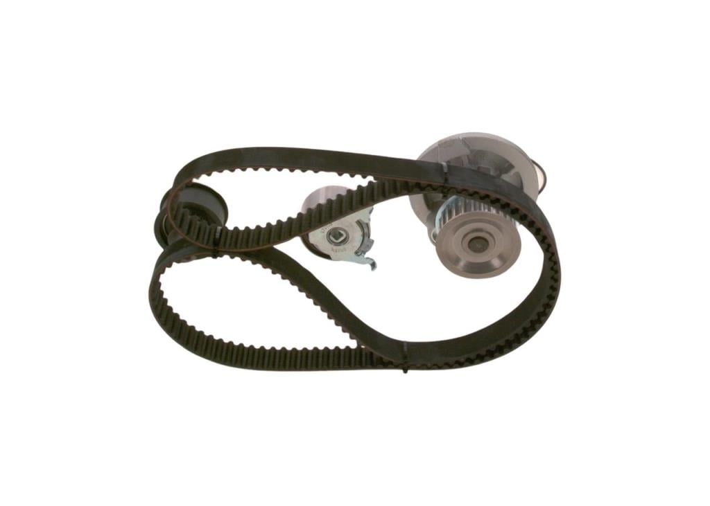 Pompe à eau + kit de courroie de distribution (Kit courroie de distribution) BOSCH ref. 1 987 948 741