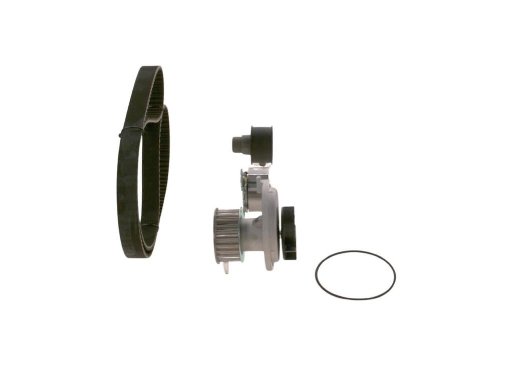 Pompe à eau + kit de courroie de distribution (Kit courroie de distribution) BOSCH ref. 1 987 948 741