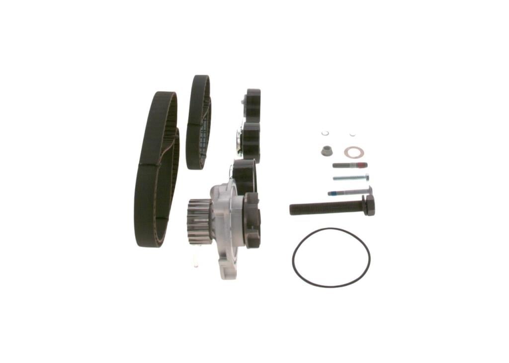 Pompe à eau + kit de courroie de distribution (Kit courroie de distribution) BOSCH ref. 1 987 948 873