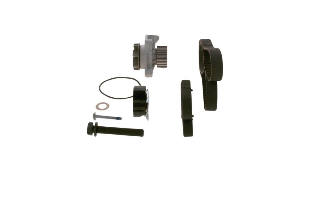 Pompe à eau + kit de courroie de distribution (Kit courroie de distribution) BOSCH ref. 1 987 948 875