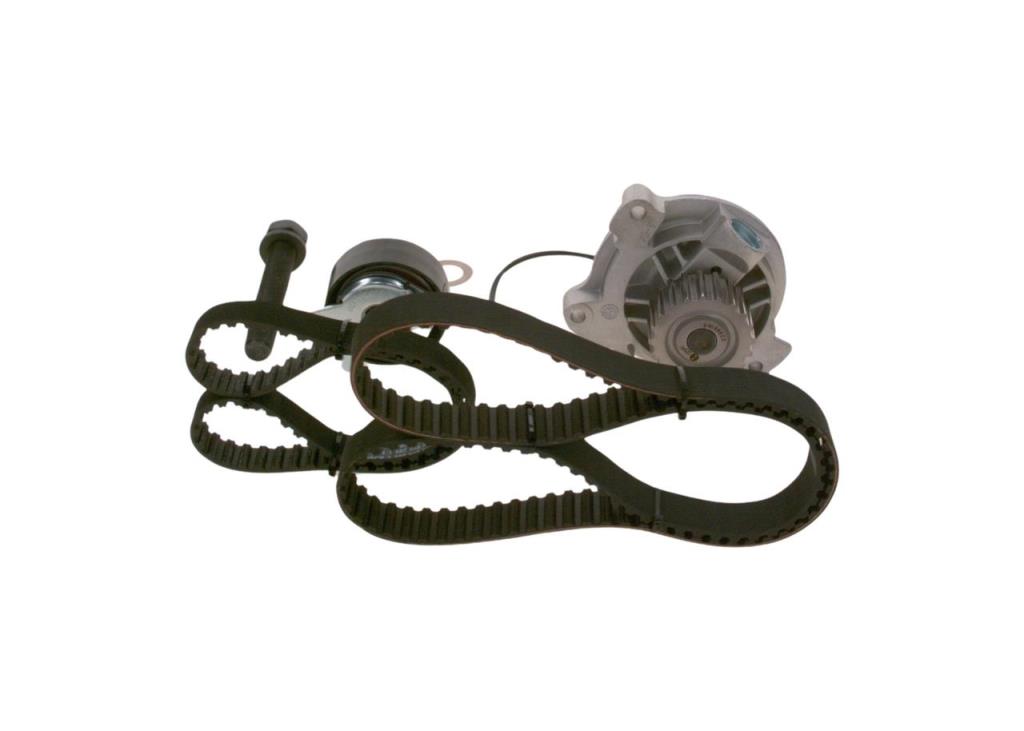 Pompe à eau + kit de courroie de distribution (Kit courroie de distribution) BOSCH ref. 1 987 948 875