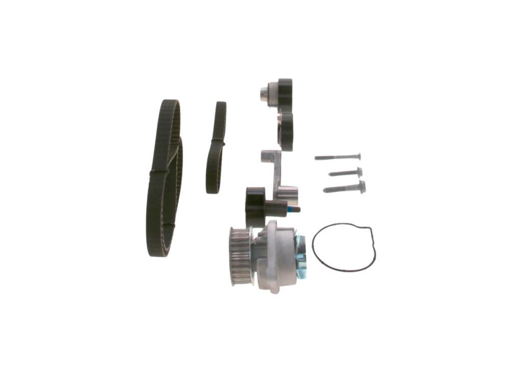Pompe à eau + kit de courroie de distribution (Kit courroie de distribution) BOSCH ref. 1 987 948 886