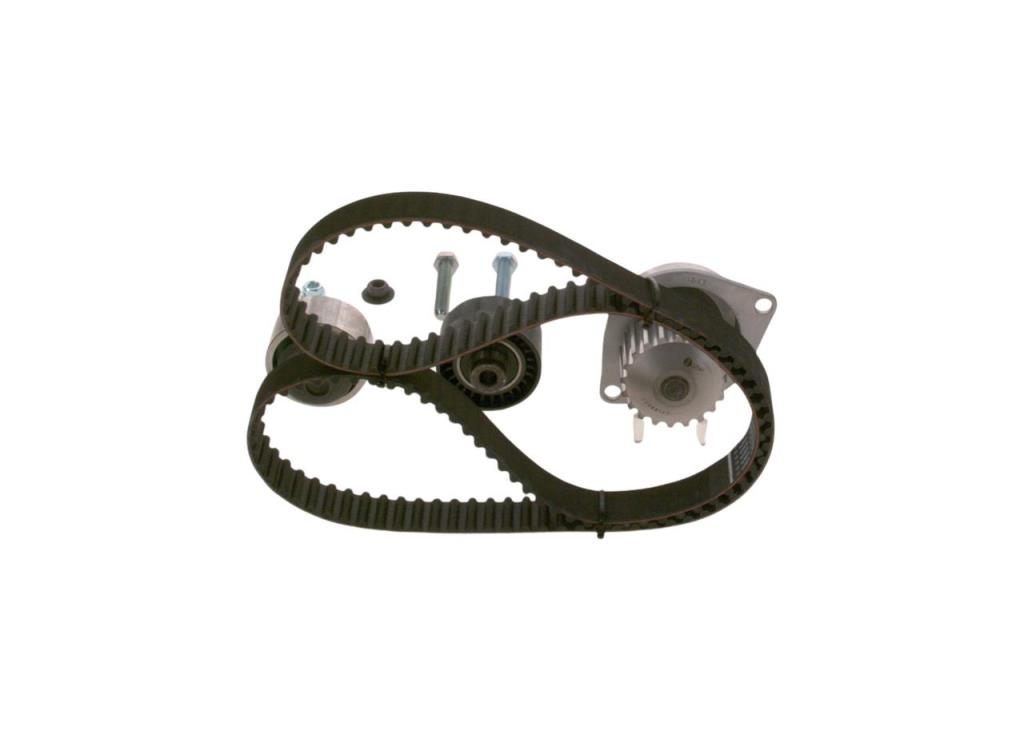 Pompe à eau + kit de courroie de distribution (Kit courroie de distribution) BOSCH ref. 1 987 948 897