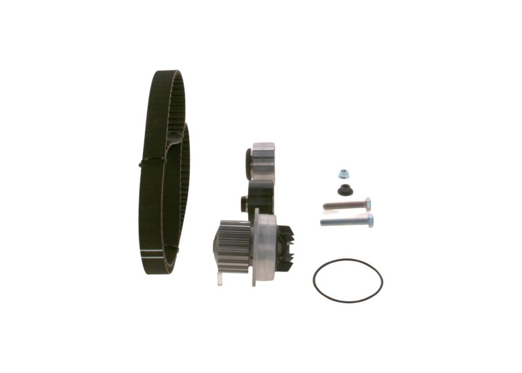 Pompe à eau + kit de courroie de distribution (Kit courroie de distribution) BOSCH ref. 1 987 948 897