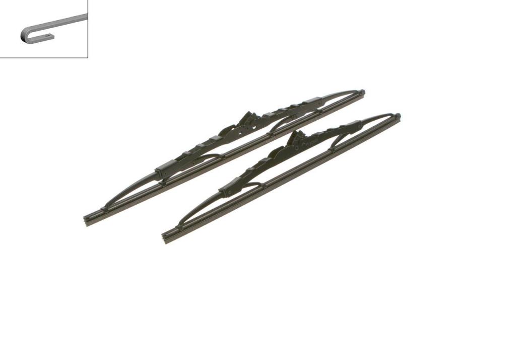 Balai d'essuie-glace (Essuie glace) BOSCH 472 - ref. 3 397 001 472