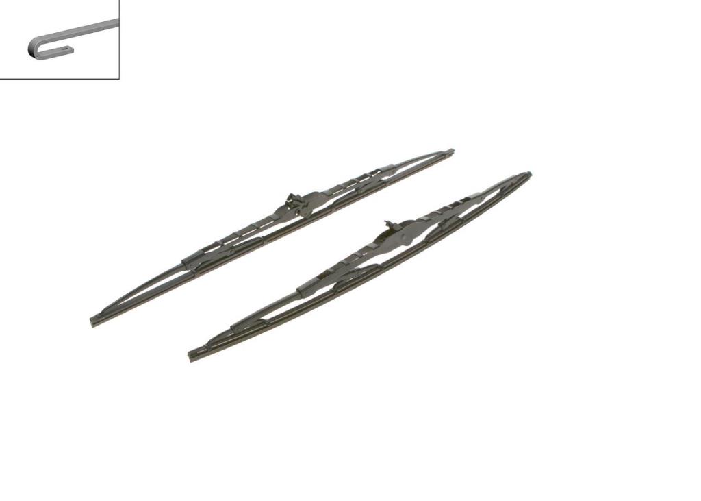 Balai d'essuie-glace (Essuie glace) BOSCH 582 S - ref. 3 397 001 582