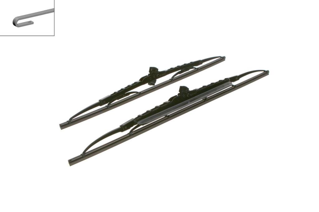 Balai d'essuie-glace (Essuie glace) BOSCH 728 S - ref. 3 397 001 728