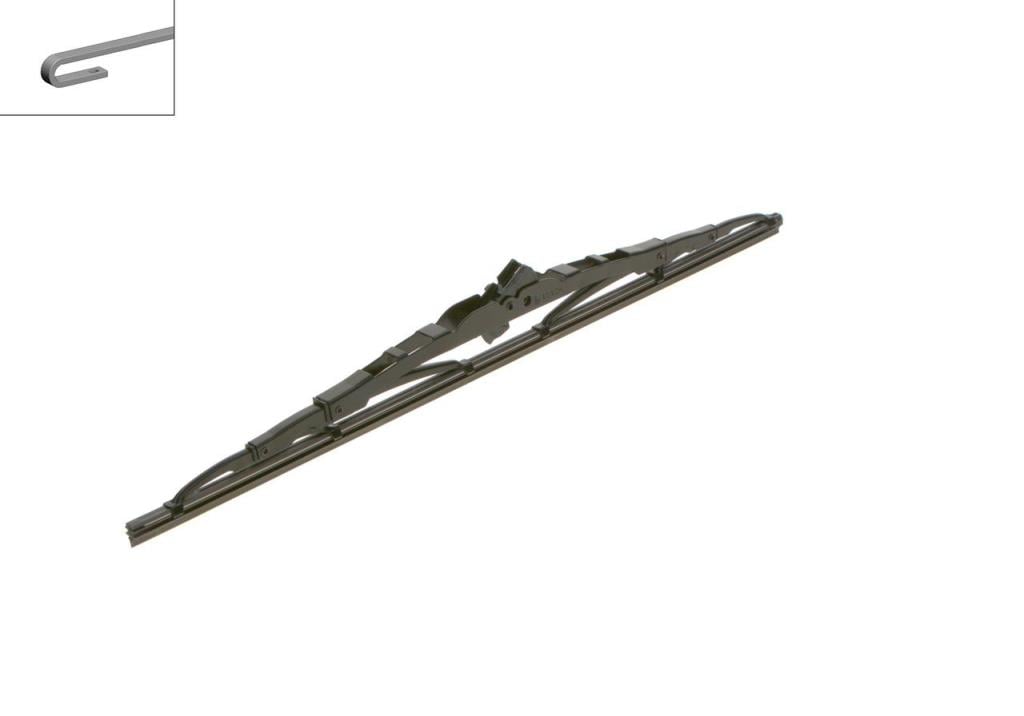 Balai d'essuie-glace (Essuie glace) BOSCH 400 U - ref. 3 397 004 579