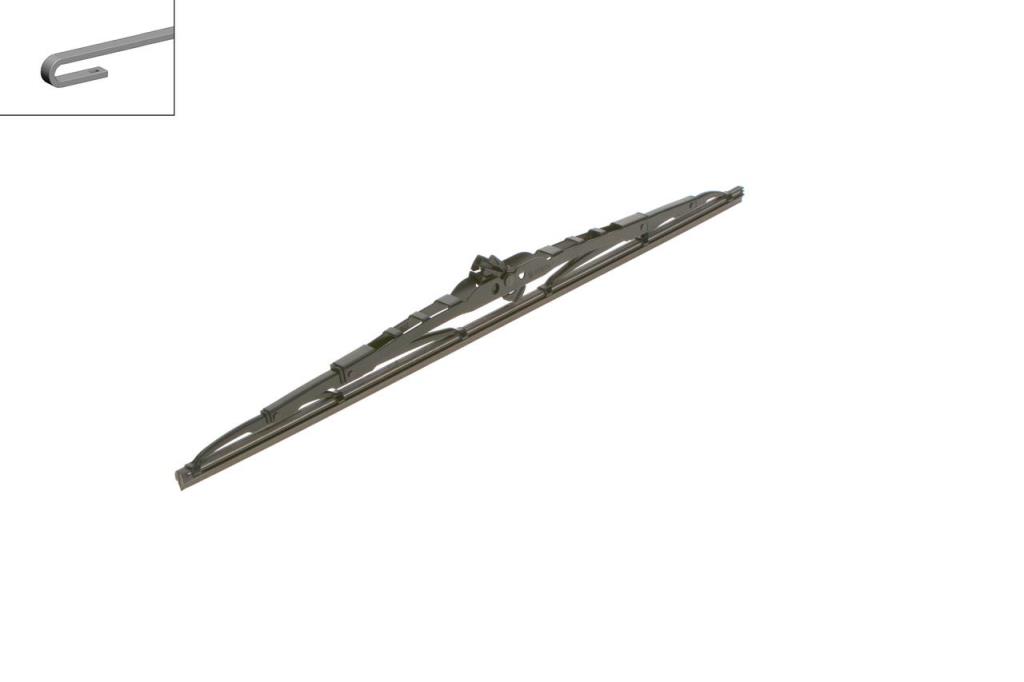 Balai d'essuie-glace (Essuie glace) BOSCH 450 U - ref. 3 397 004 581