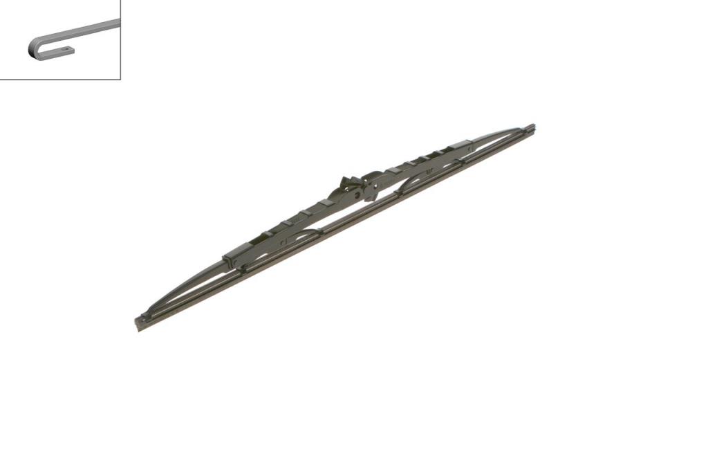 Balai d'essuie-glace (Essuie glace) BOSCH 480 U - ref. 3 397 004 582