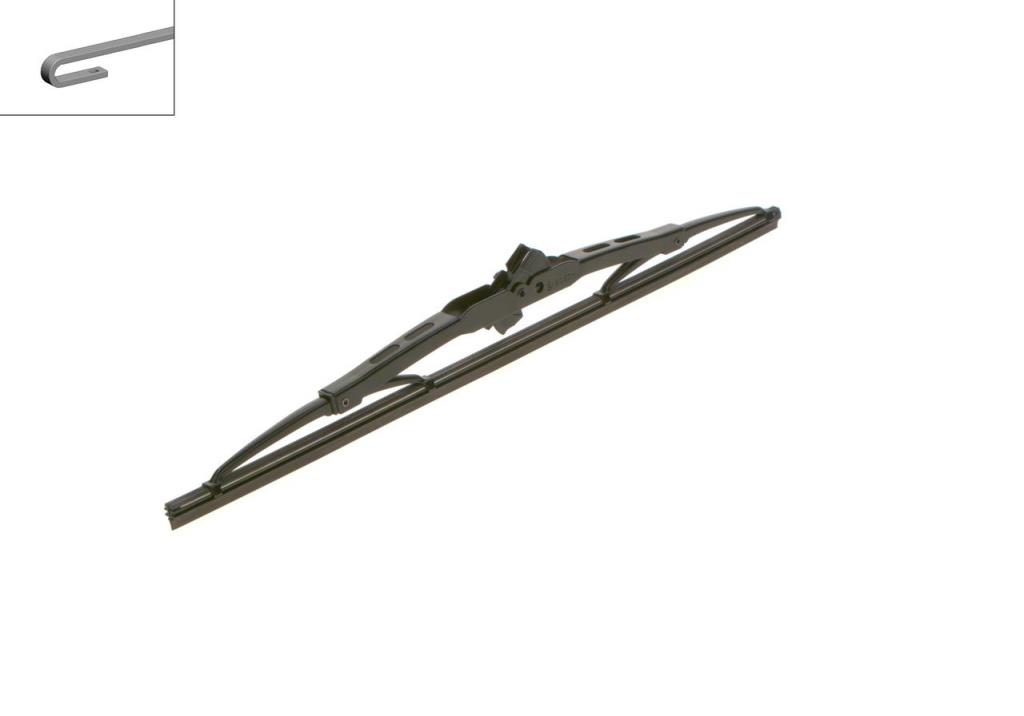 Balai d'essuie-glace (Essuie glace) BOSCH H 380 - ref. 3 397 004 756