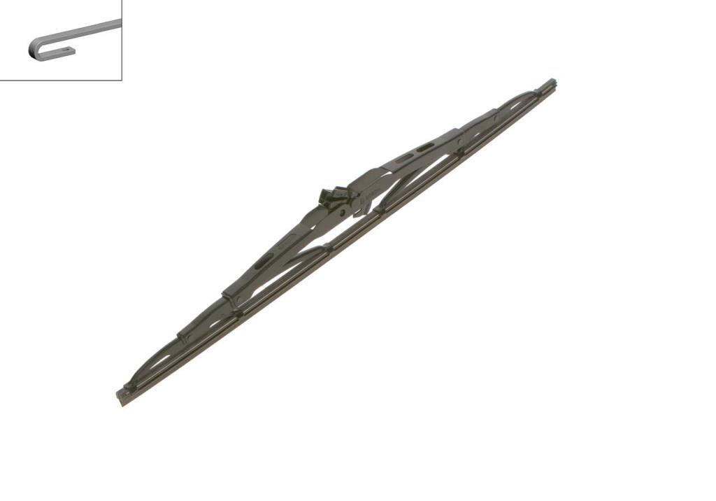 Balai d'essuie-glace (Essuie glace) BOSCH H 400 - ref. 3 397 004 757