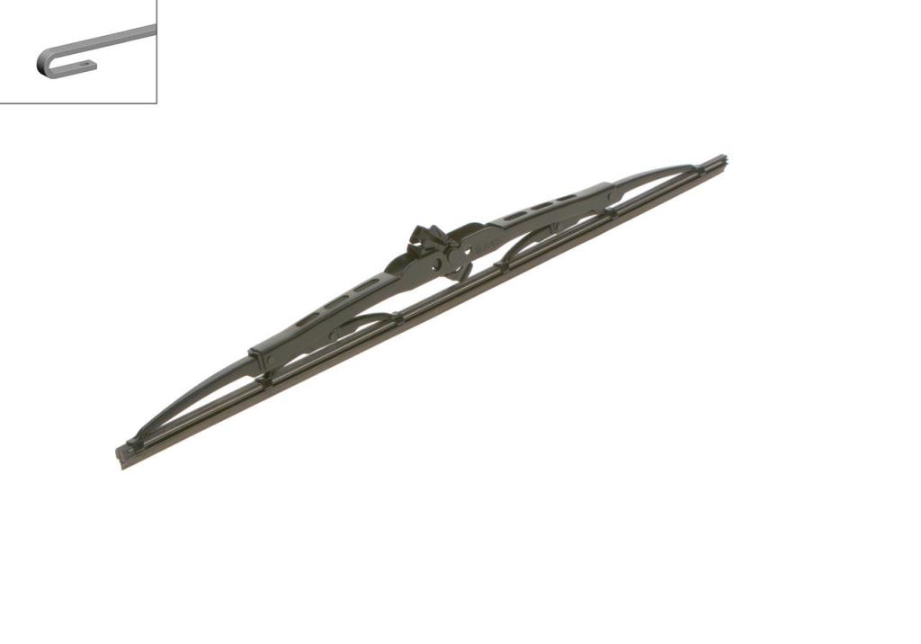 Balai d'essuie-glace (Essuie glace) BOSCH H 420 - ref. 3 397 004 758