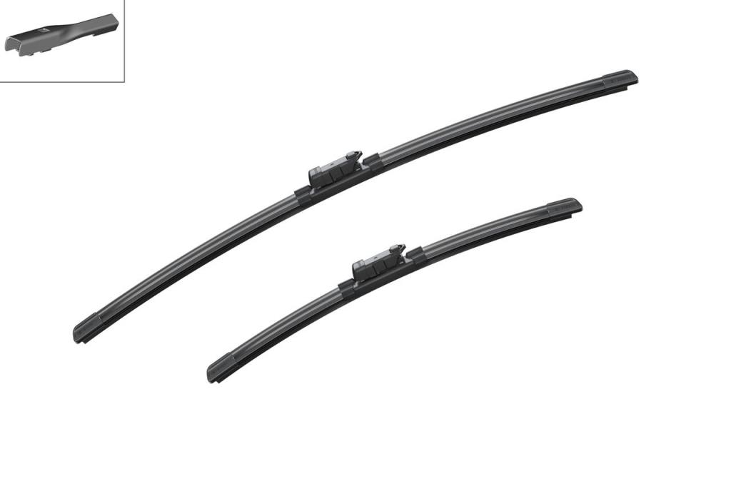 Balai d'essuie-glace (Essuie glace) BOSCH A 555 S - ref. 3 397 007 555