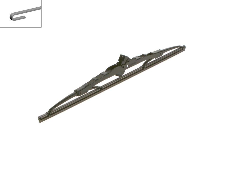 Balai d'essuie-glace (Essuie glace) BOSCH 380 U - ref. 3 397 011 353