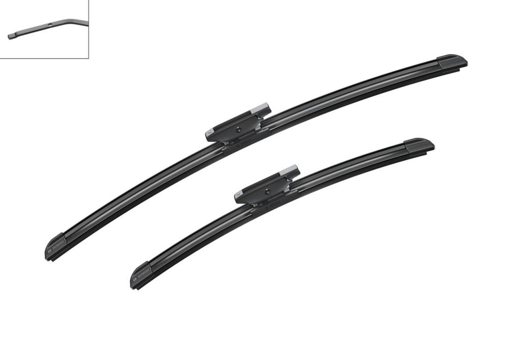 Balai d'essuie-glace (Essuie glace) BOSCH A 012 S - ref. 3 397 014 095