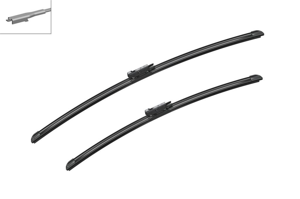 Balai d'essuie-glace (Essuie glace) BOSCH A 212 S - ref. 3 397 014 212