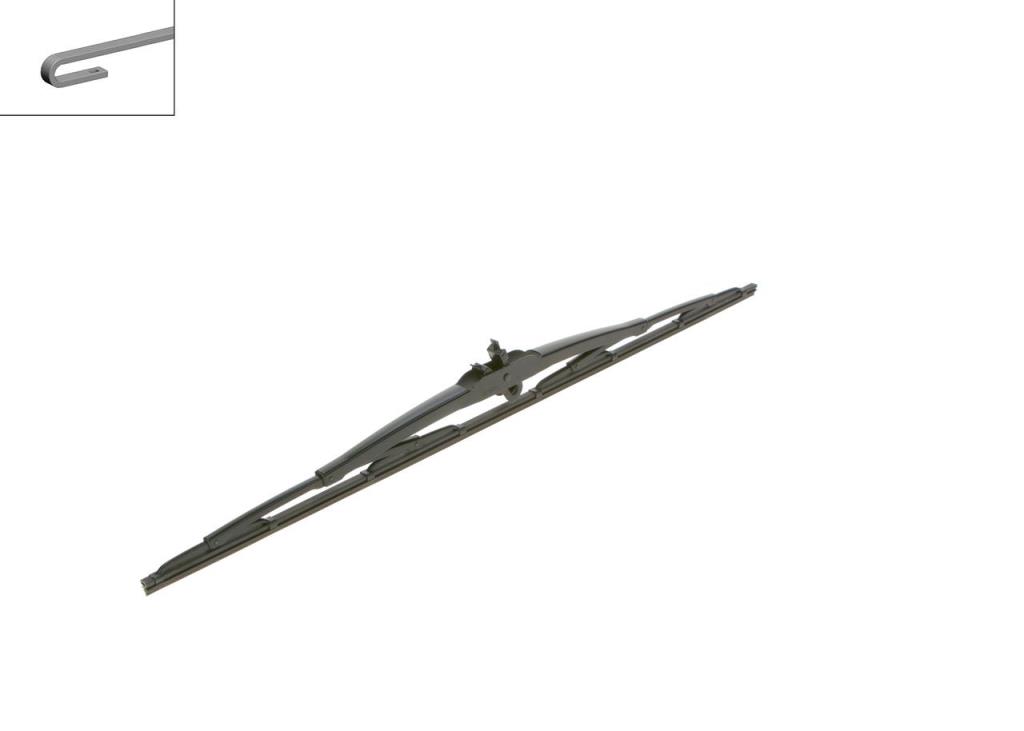 Balai d'essuie-glace (Essuie glace) BOSCH N 63 - ref. 3 397 018 966
