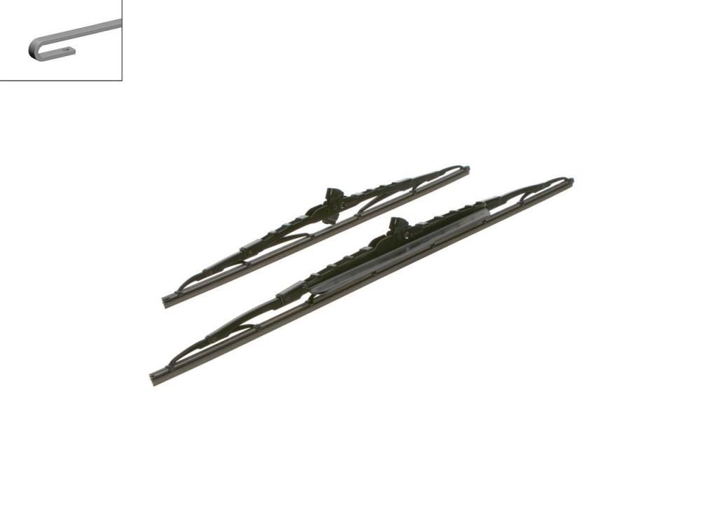 Balai d'essuie-glace (Essuie glace) BOSCH 604 S - ref. 3 397 118 303
