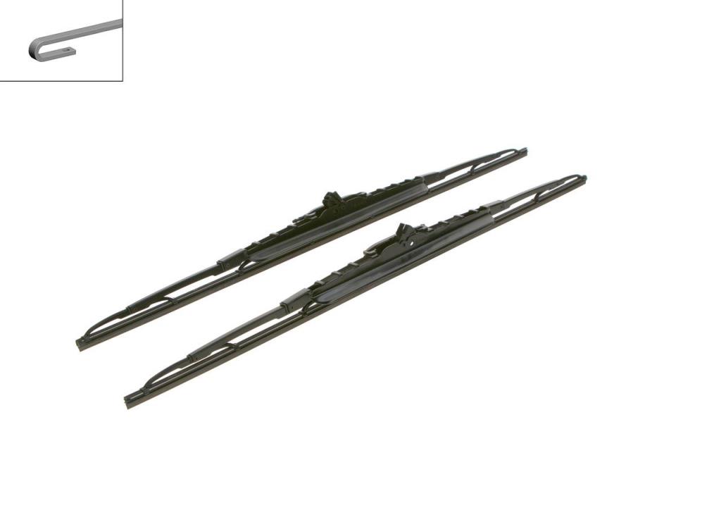 Balai d'essuie-glace (Essuie glace) BOSCH 657 S - ref. 3 397 118 334