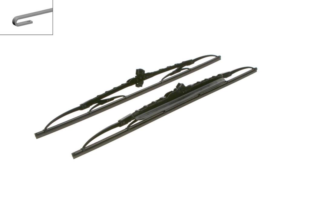 Balai d'essuie-glace (Essuie glace) BOSCH 530 S - ref. 3 397 118 401