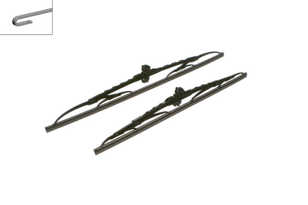 Balai d'essuie-glace (Essuie glace) BOSCH 531 - ref. 3 397 118 402