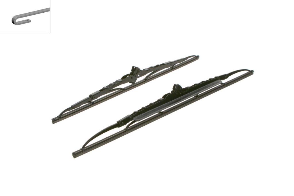 Balai d'essuie-glace (Essuie glace) BOSCH 531 S - ref. 3 397 118 403